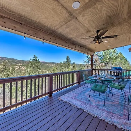 Winnies Cabin Ruidoso Retreat Deck And Mtn Views